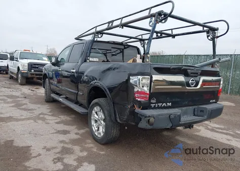 2016 Nissan Titan Xd Platinum Reserve Diesel z USA, uszkodzony, nr VIN 1N6BA1F49GN500996